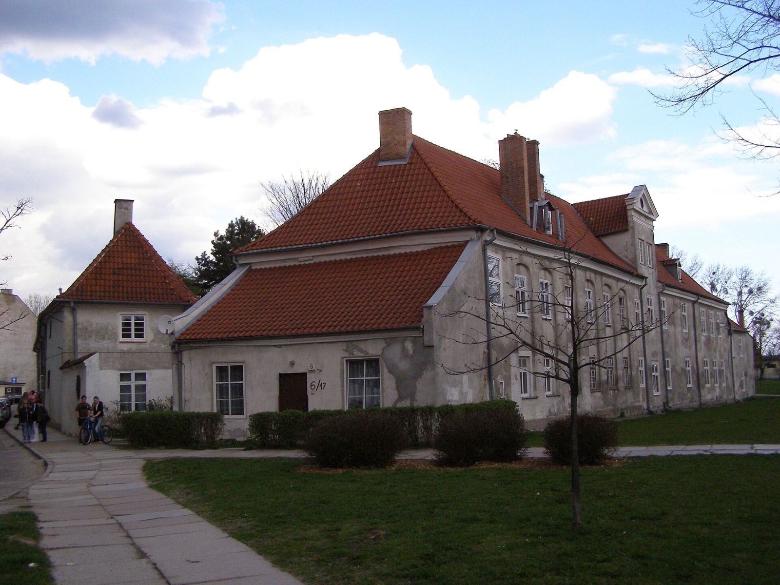 Budynek główny, ob. dom mieszkalny z oficyną, Gdańsk