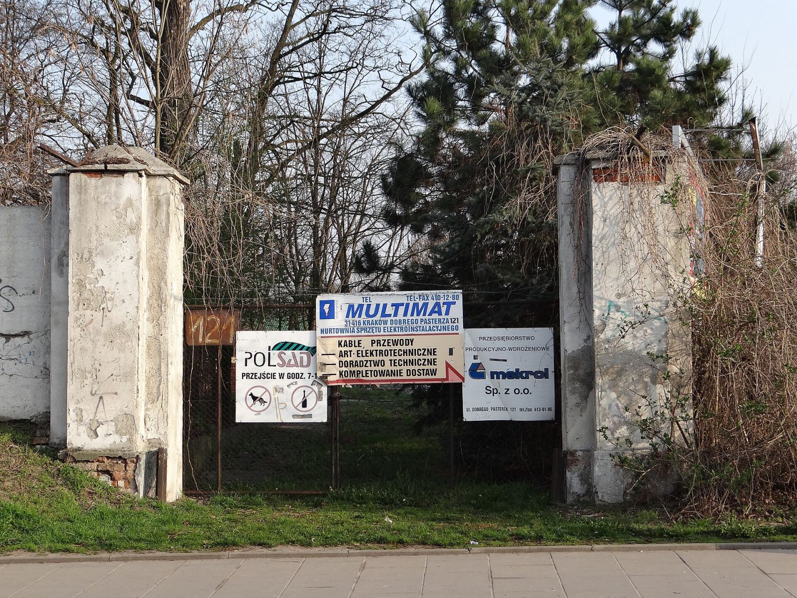 Ogrodzenie, Kraków