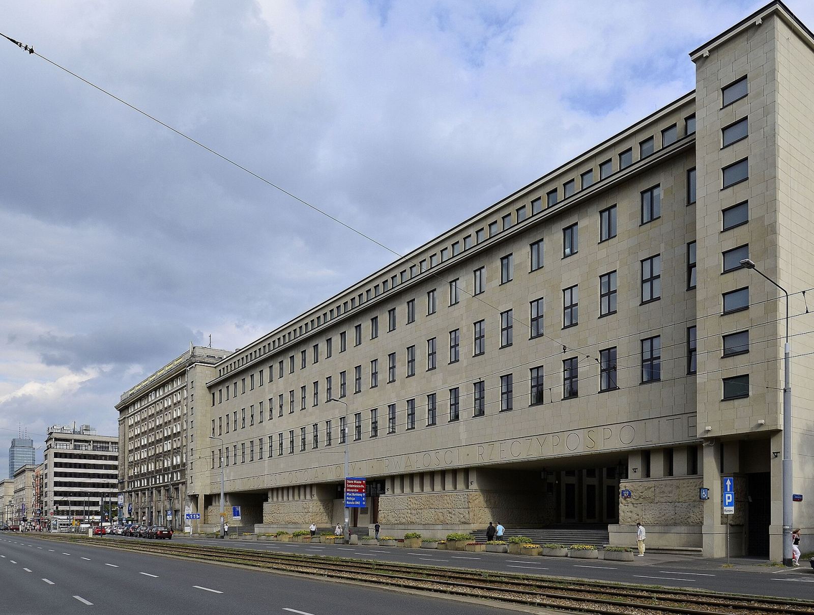 Gmach Sądów Grodzkich, ob. Sąd Okręgowy, Warszawa