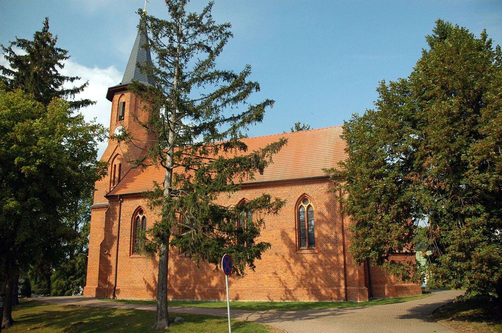 Kościół ewangelicki, ob. rzymskokatolicki parafialny pw. św. Antoniego, Szczecin