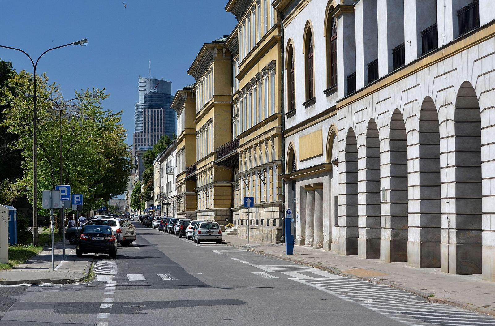 Założenie urbanistyczne ulicy Elektoralnej, Warszawa