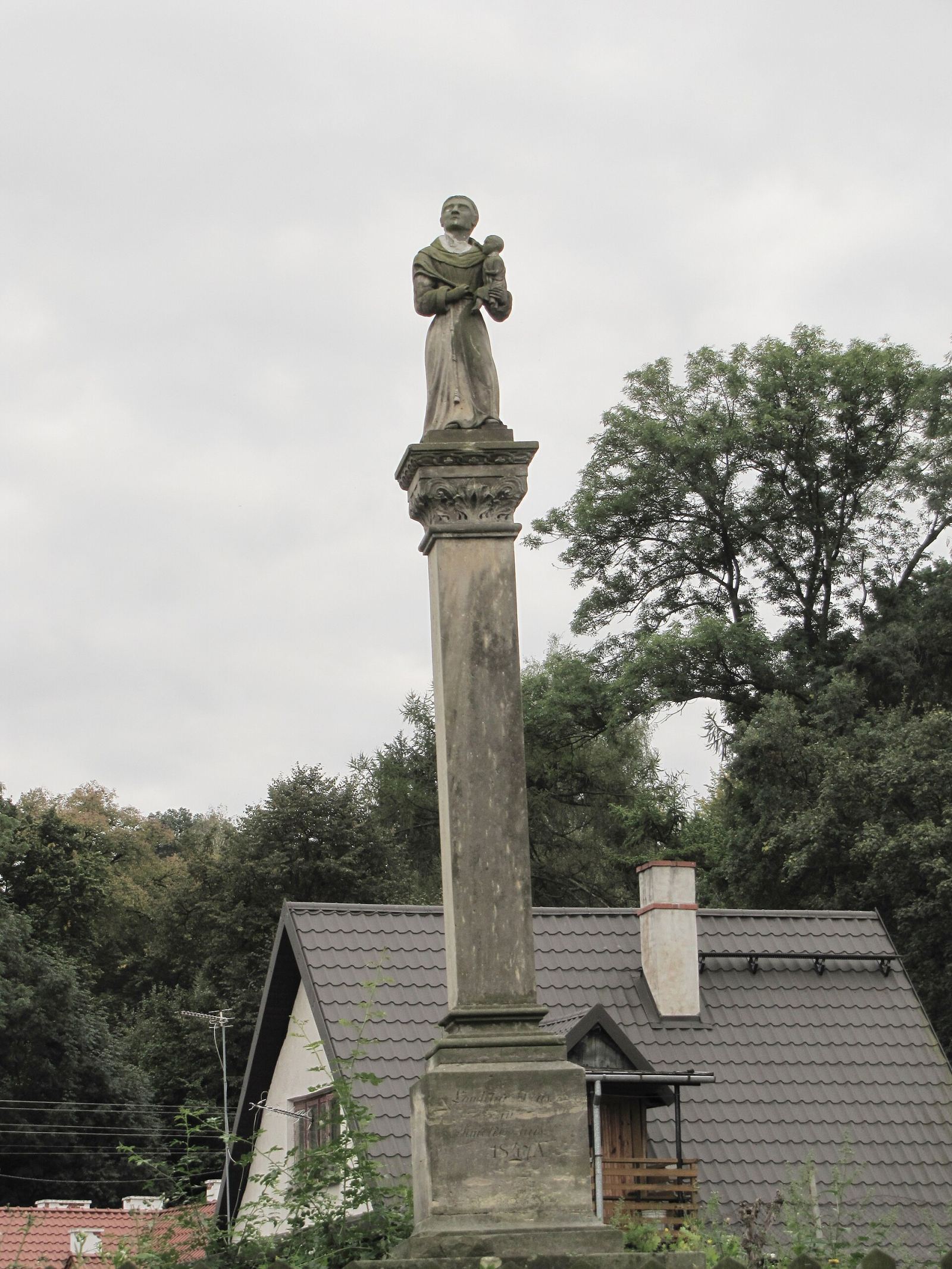 Figura św. Antoniego z Dzieciątkiem, Kazimierz Dolny