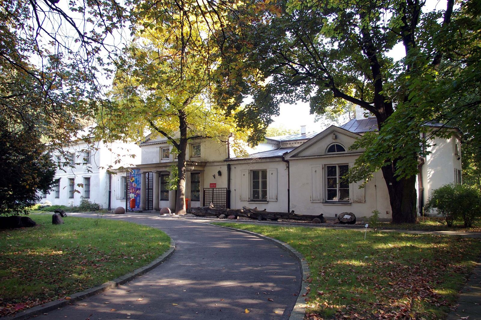 Pałacyk Branickich, ob. Muzeum Ziemi PAN, Warszawa