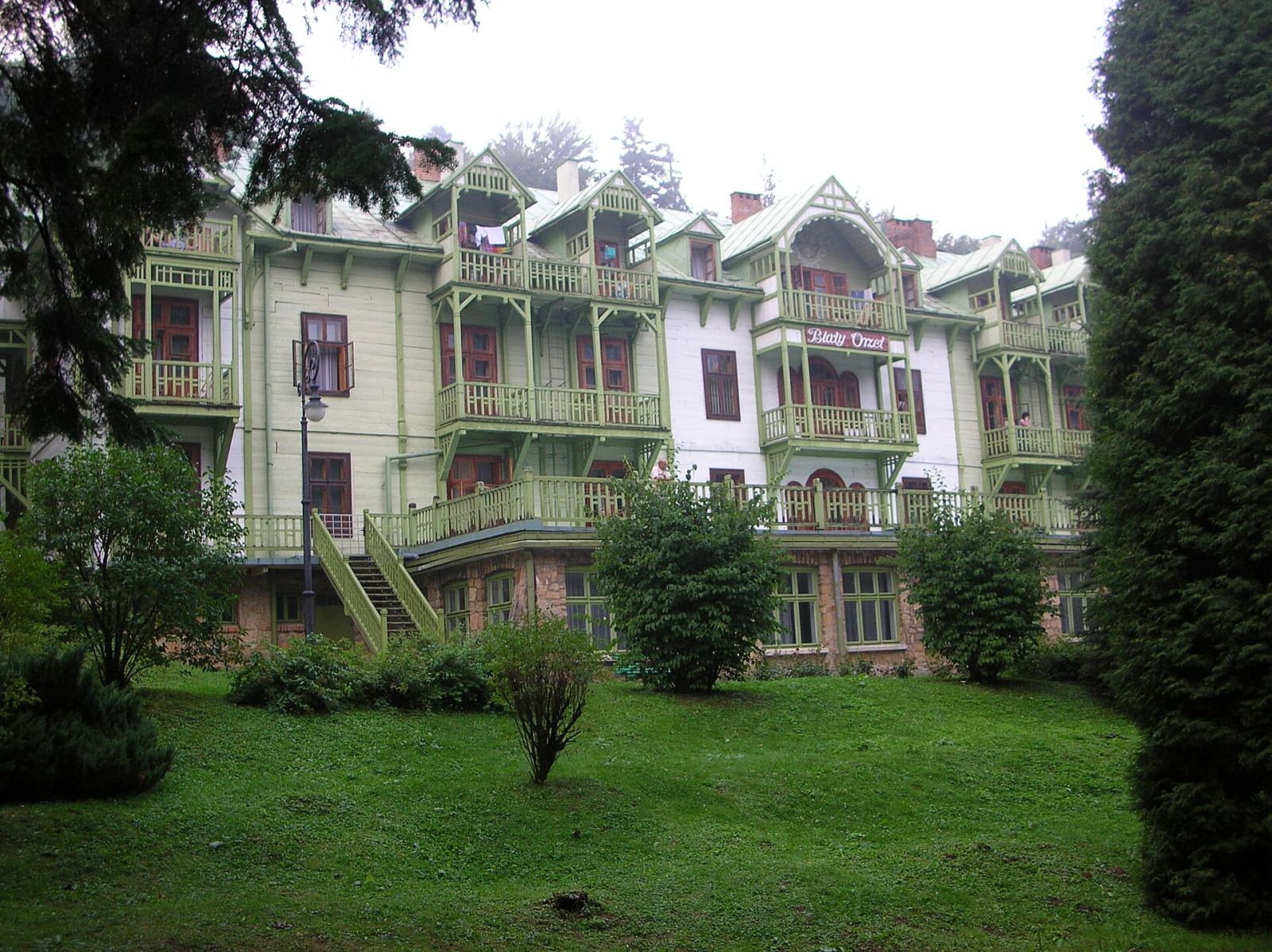 Pensjonat Biały Orzeł, ob. sanatorium I, Iwonicz-Zdrój