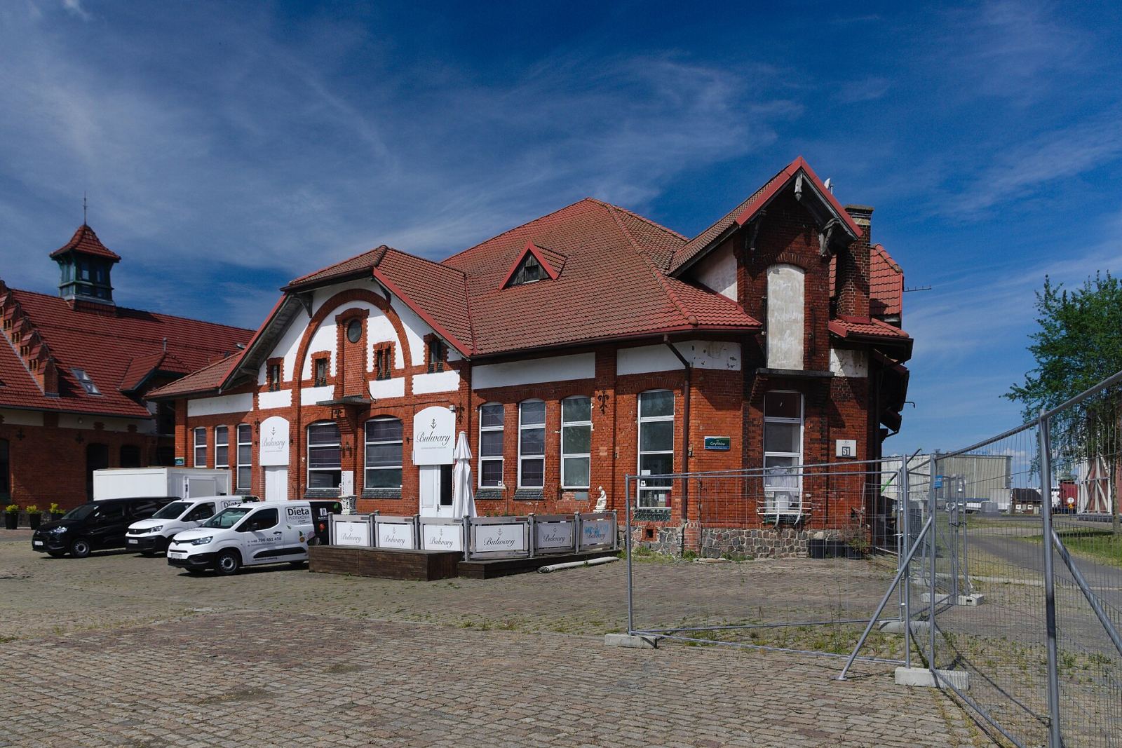 Obora dla cieląt, ob. magazyn, Szczecin