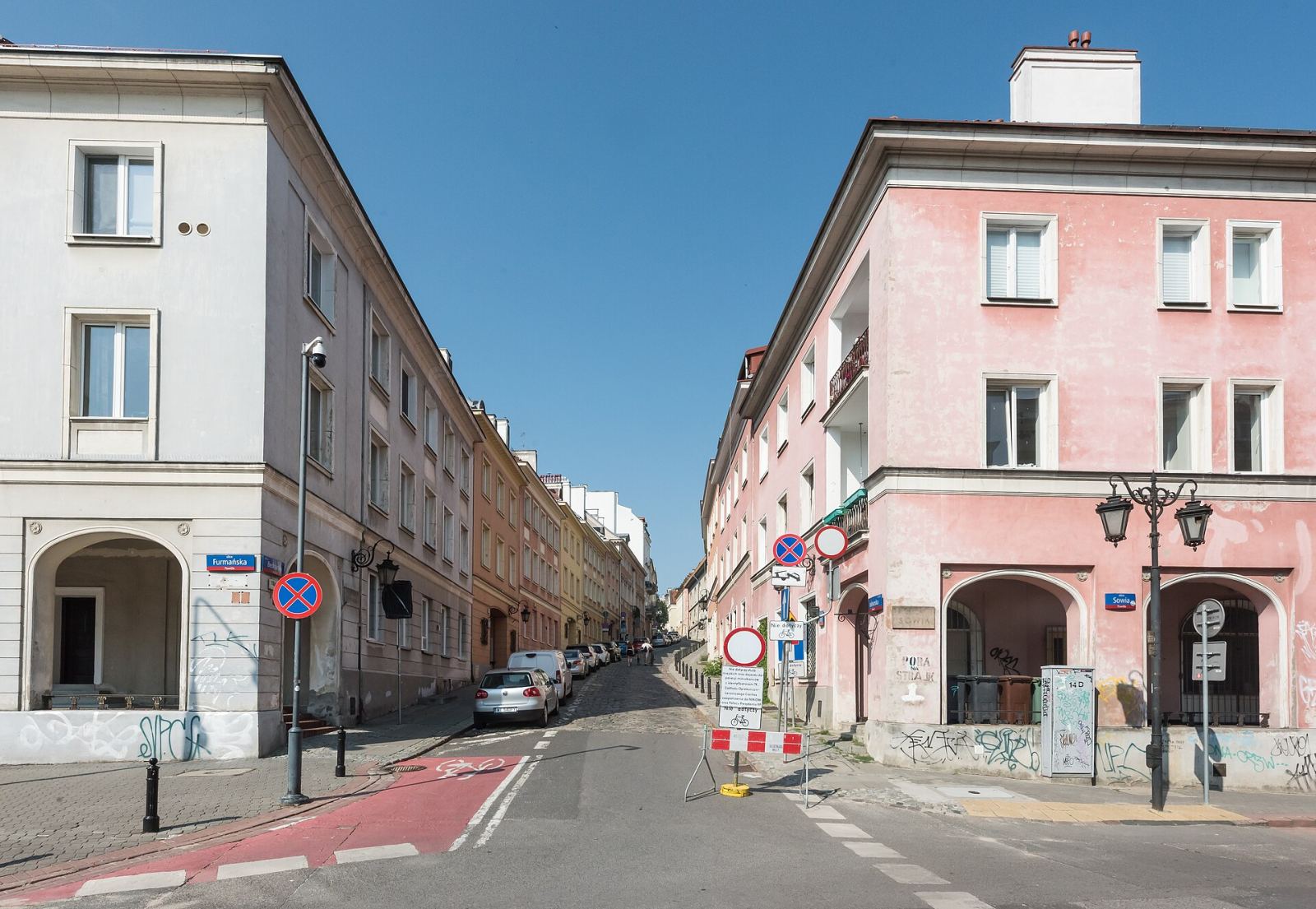 Założenie urbanistyczne ulicy Bednarskiej, Warszawa