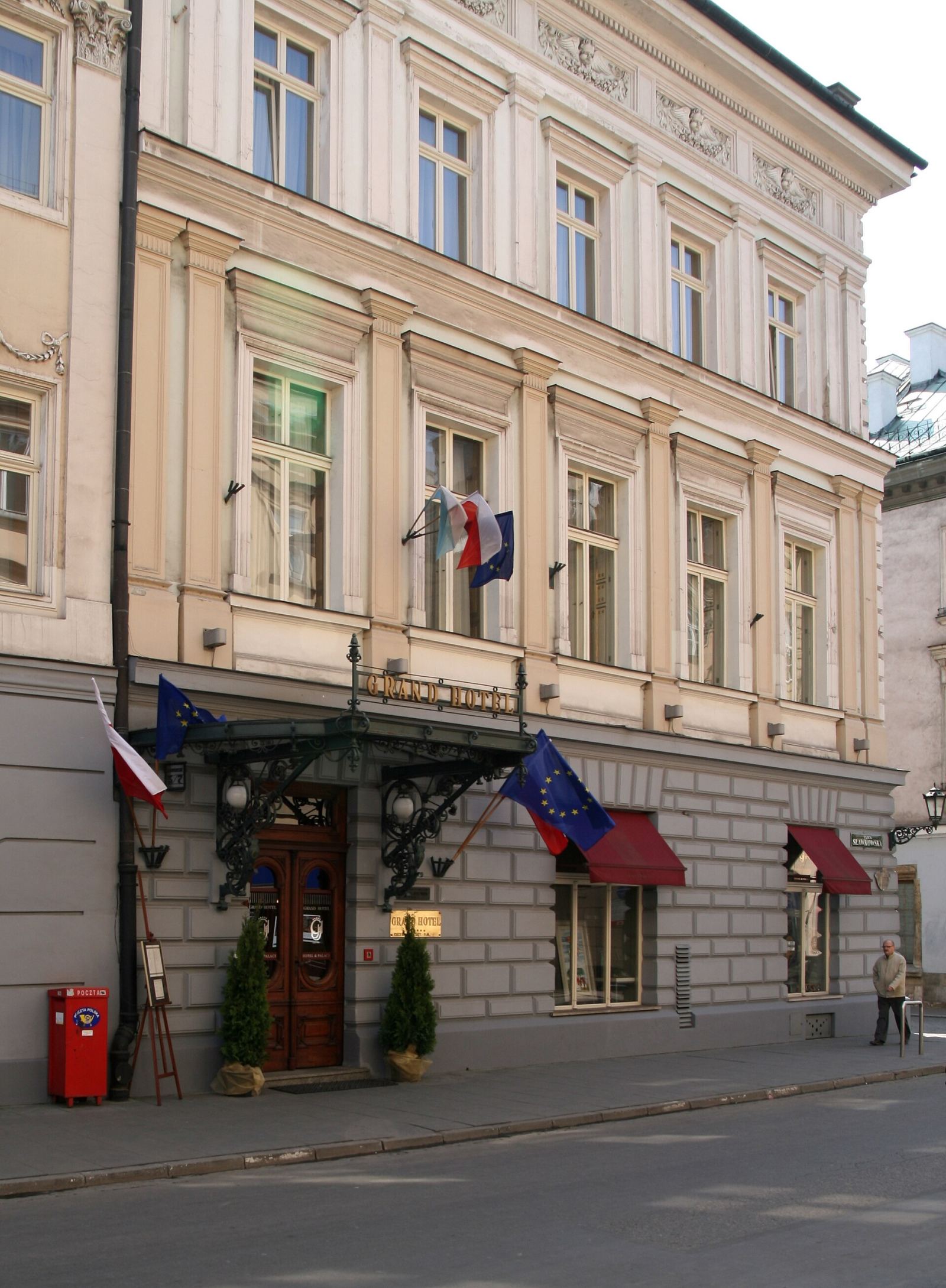 Kamienica, ob. kompleks budynków Grand Hotelu, Kraków