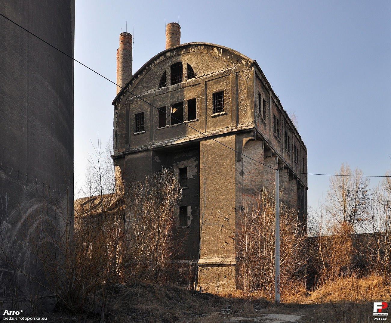 Budynek zbiorników szlamowych, Będzin