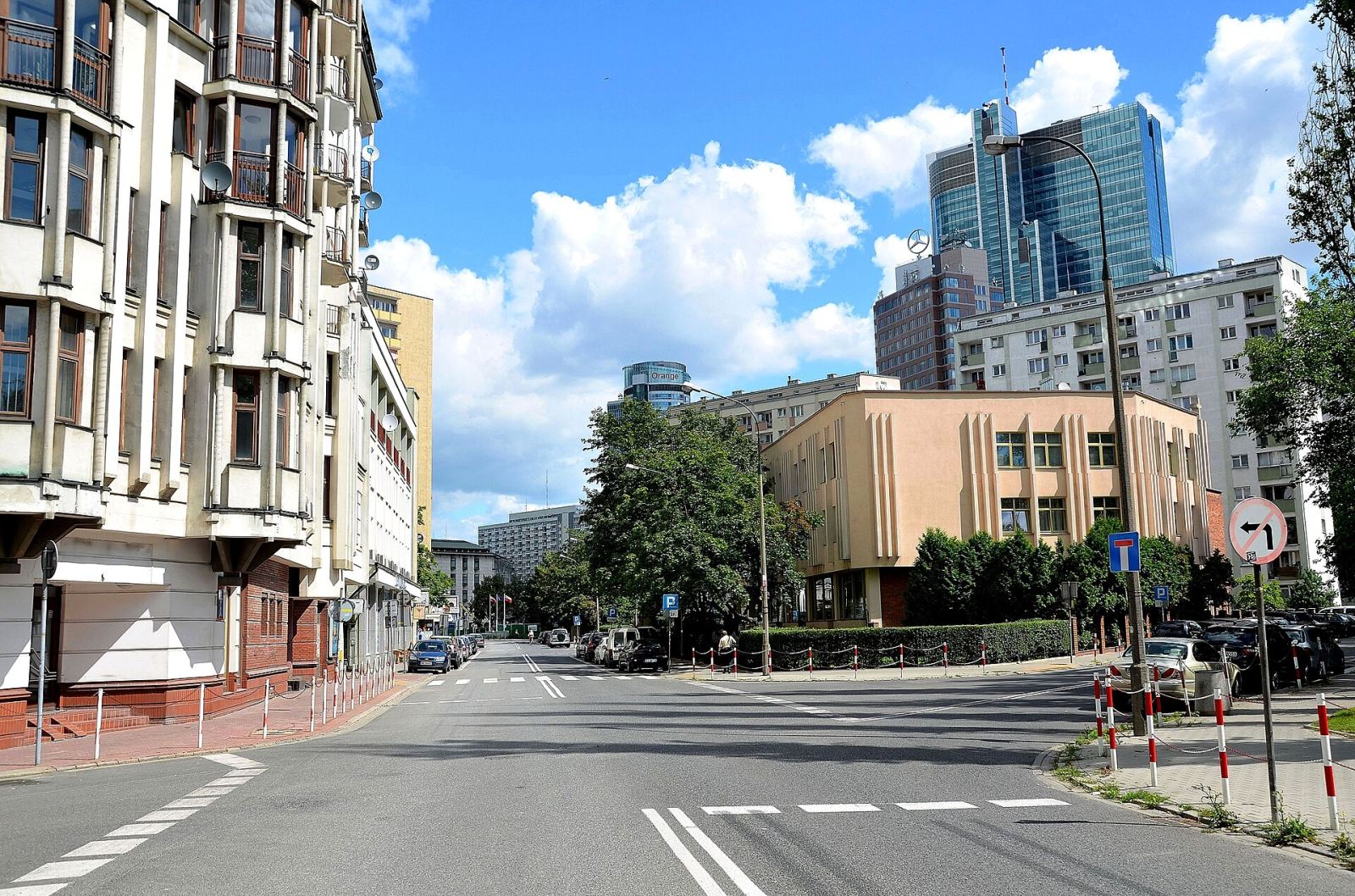 Założenie urbanistyczne ulicy Twardej, Warszawa