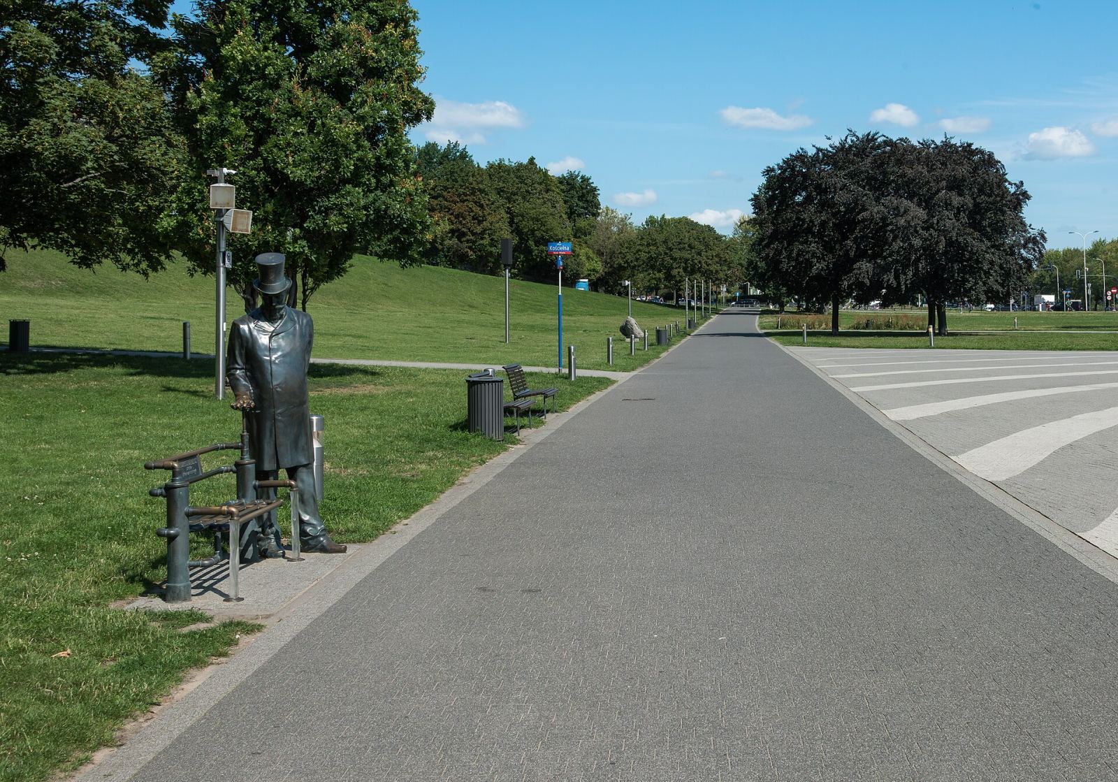 Założenie urbanistyczne ulicy Rybaki, Warszawa