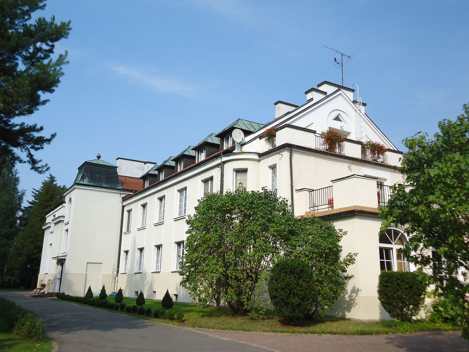 Budynek główny, tzw. Schronisko dla Aktorów Weteranów Scen Polskich, Konstancin-Jeziorna