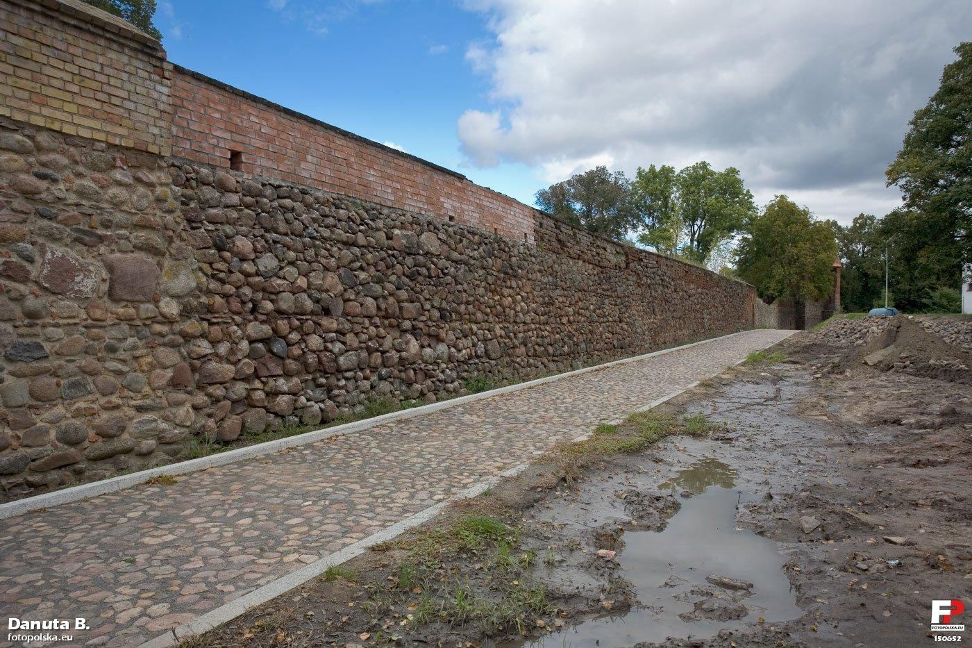 Mury obronne, Ośno Lubuskie