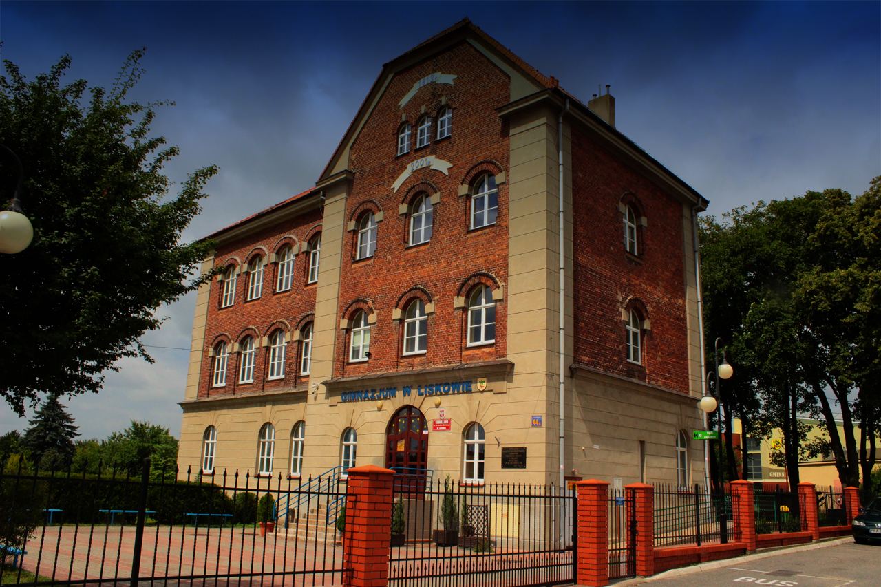 Szkoła rolnicza, ob. gimnazjum, Lisków
