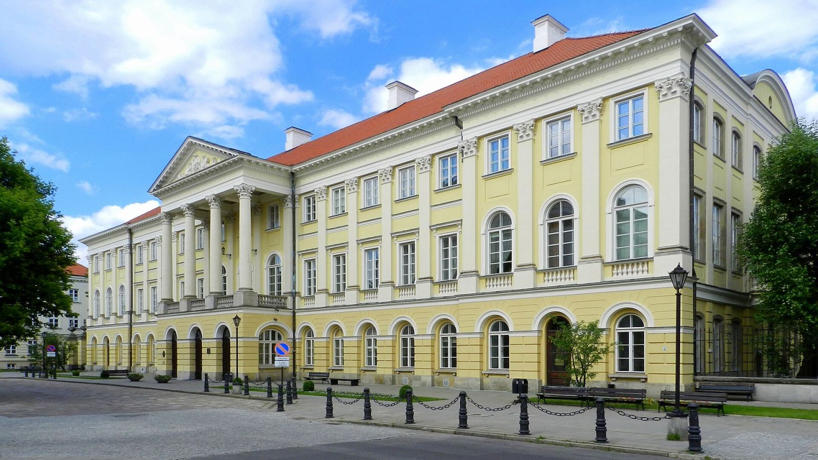 Pałac Kazimierzowski, ob. siedziba rektoratu i dziekanatów Uniwersytetu Warszawskiego, Warszawa