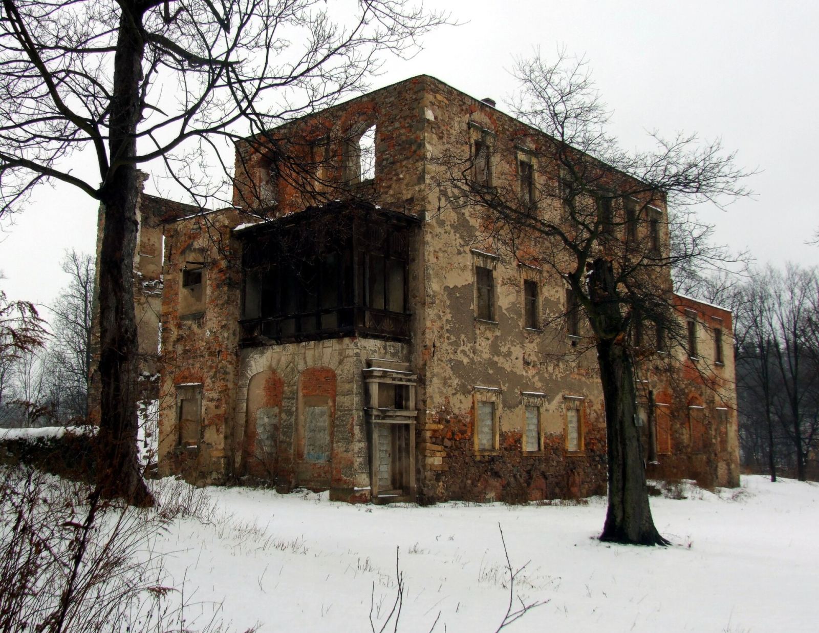 Ruiny zamku, Stara Kraśnica