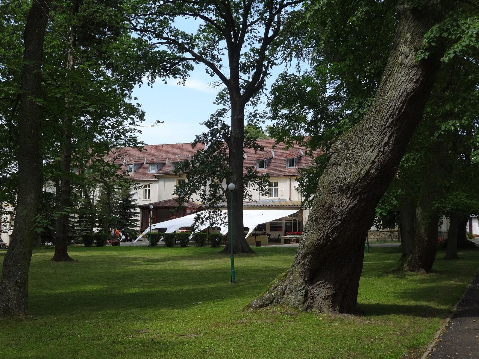 Park, Trzęsacz