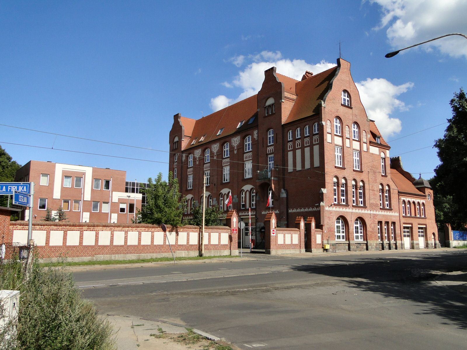 Budynek główny straży pożarnej, Szczecin