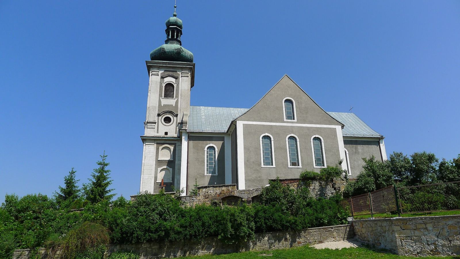 Kościół ewangelicki, ob. rzymskokatolicki pw. Podwyższenia Krzyża, Sędzimirów