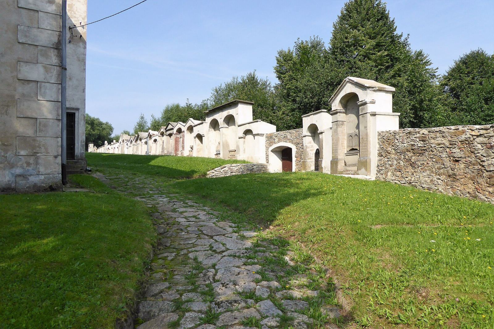Przykościelny cmentarz ewangelicki, ob rzymskokatolicki, Świecie