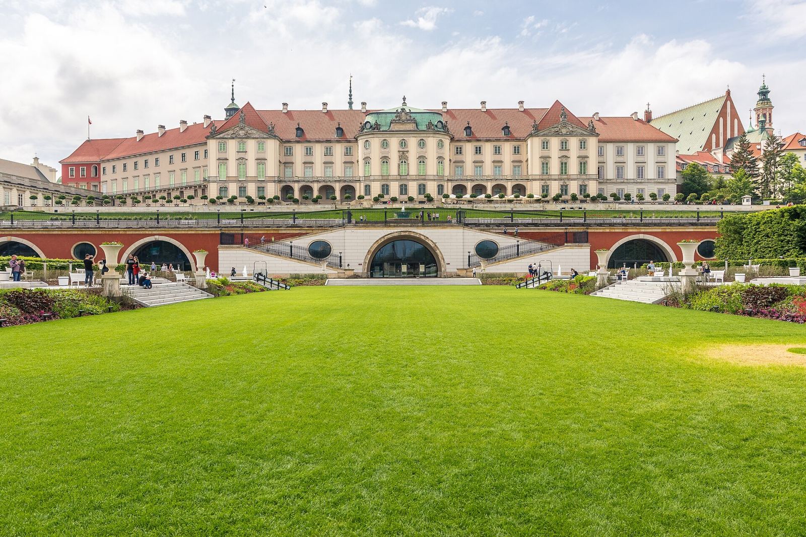 Stajnie i wozownie tzw. Arkady Kubickiego, Warszawa