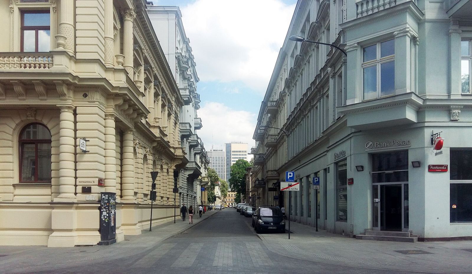 Układ ul. Moniuszki, Łódź