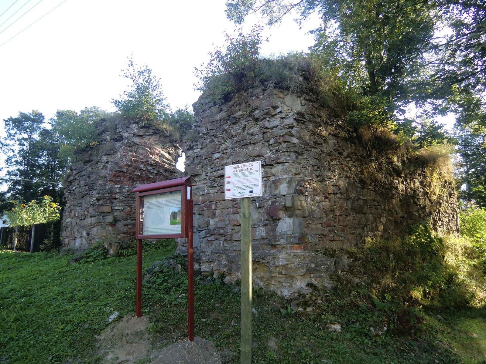 Ruina pieca hutniczego, Ślemień