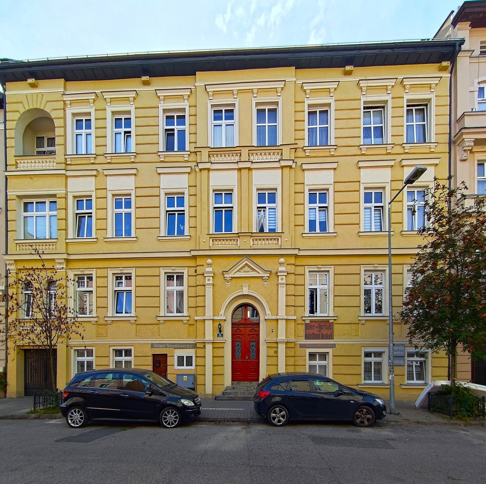 Elewacja frontowa, Bydgoszcz