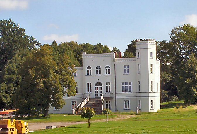 Zespół parkowo-pałacowy, Leśno Górne