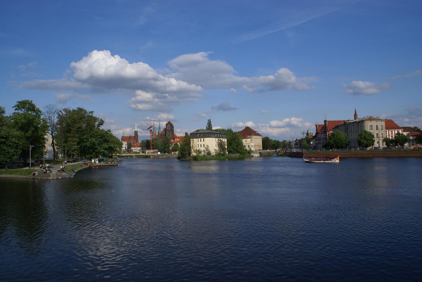 Ostrów Tumski i wyspy: Piaskowa, Bielarska, Słodowa, Wrocław