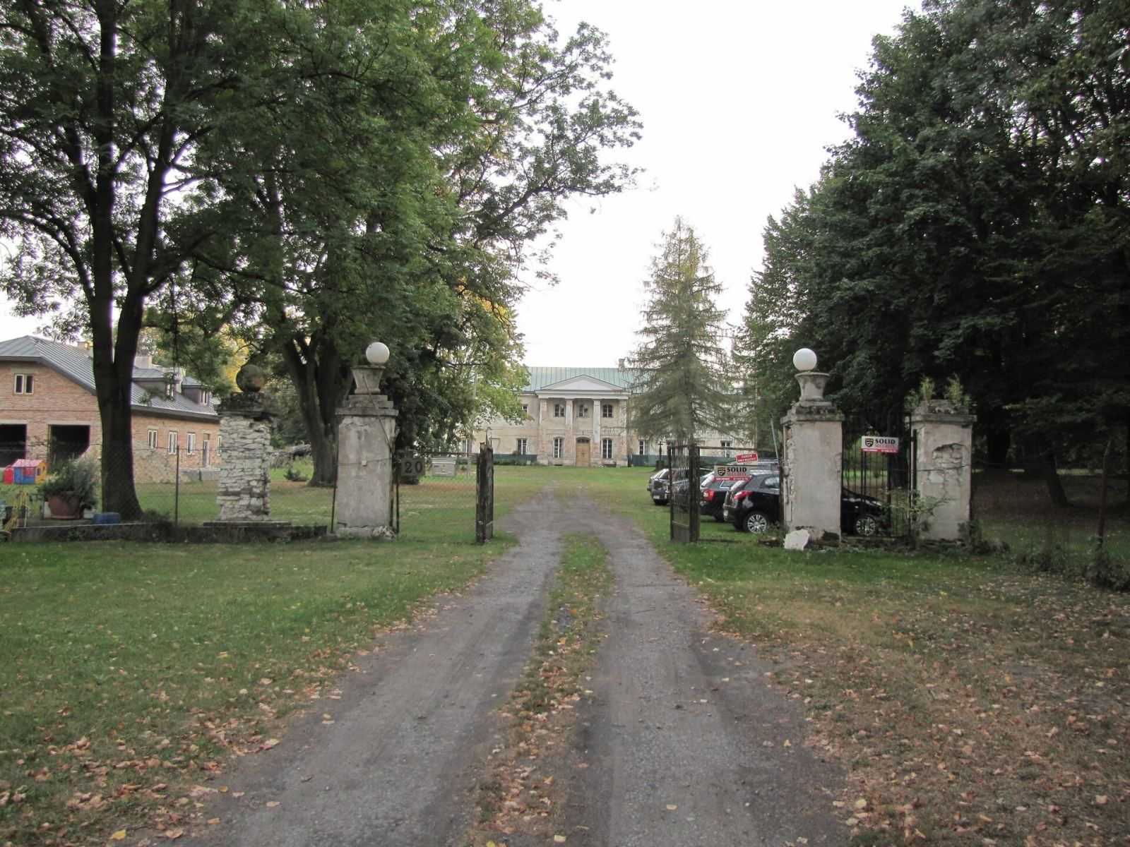 Zespół pałacowo-parkowy, Osmolice Pierwsze