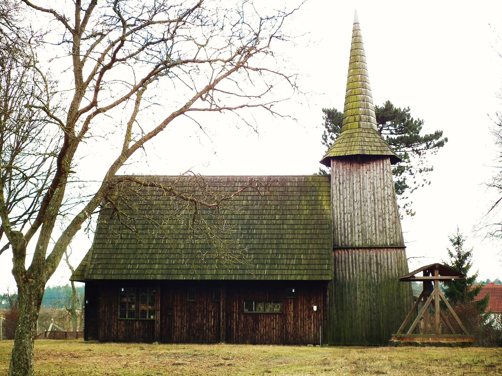 Kościół ewangelicki, ob. rzymskokatolicki filialny pw. św. Kazimierza, Brokęcino