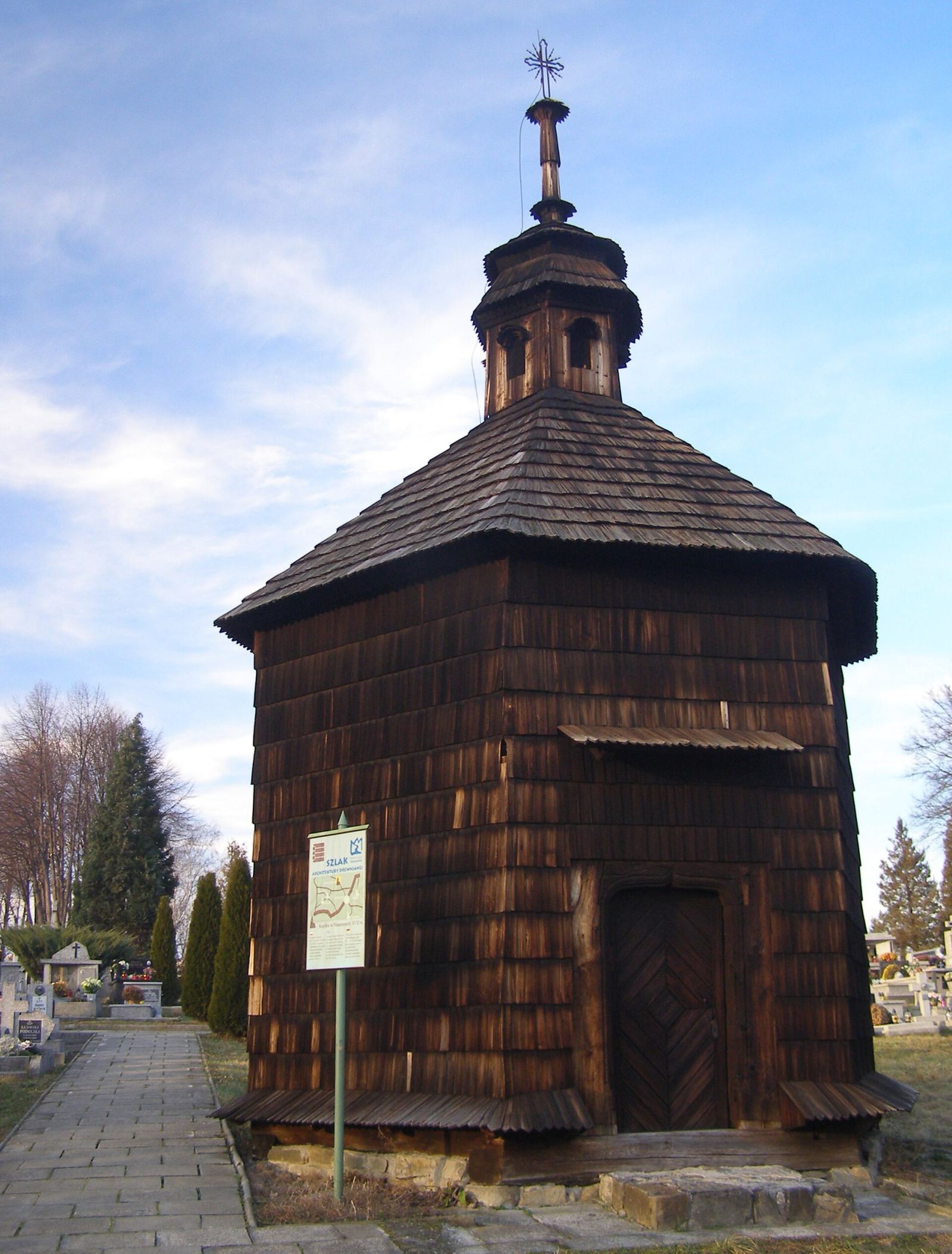 Kaplica cmentarna, Moszczenica