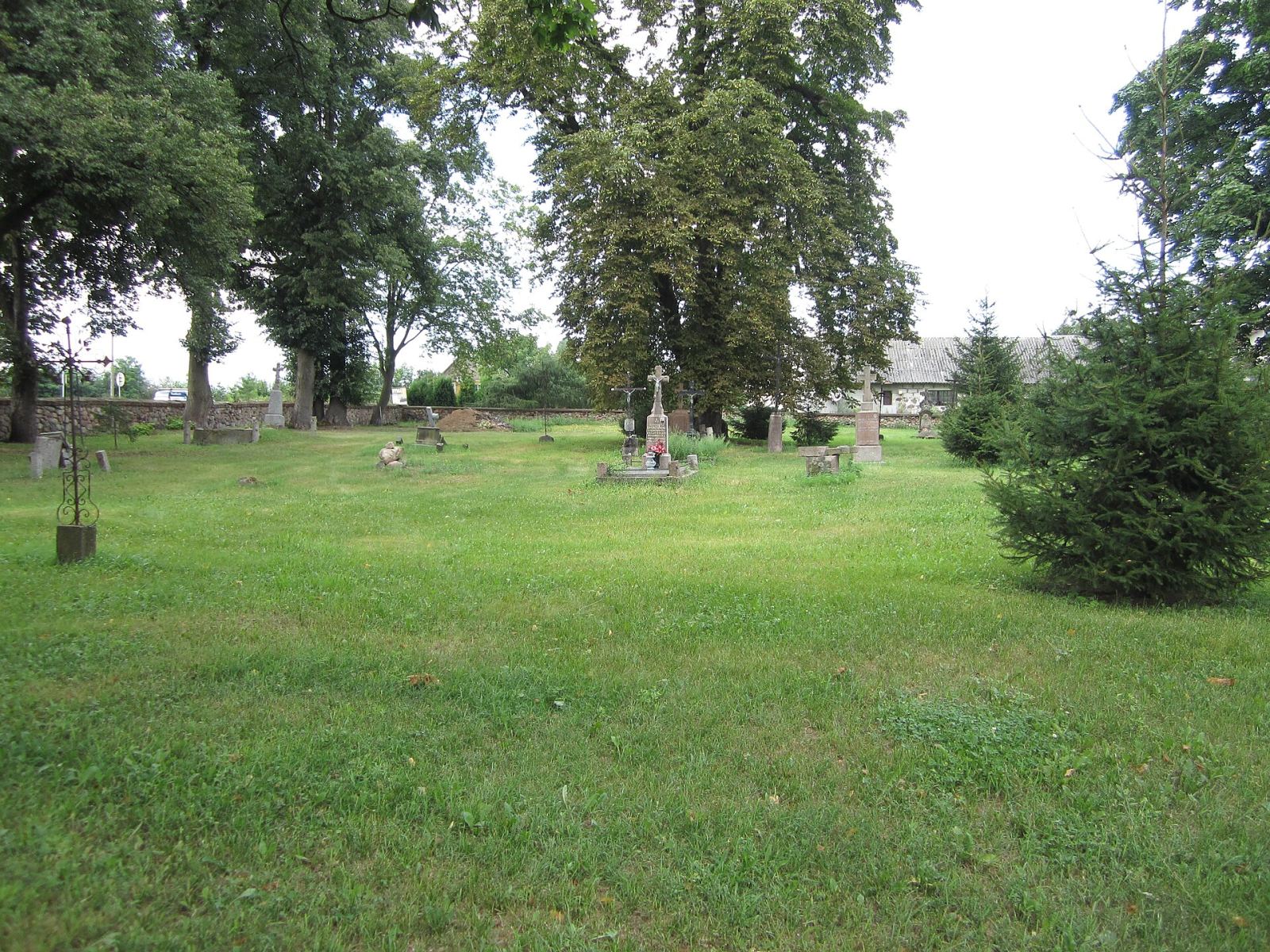 Cmentarz przykościelny, Grębków