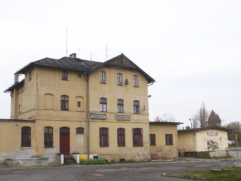 Dworzec kolejowy Legnica Północ tzw. Kobyliński, Legnica