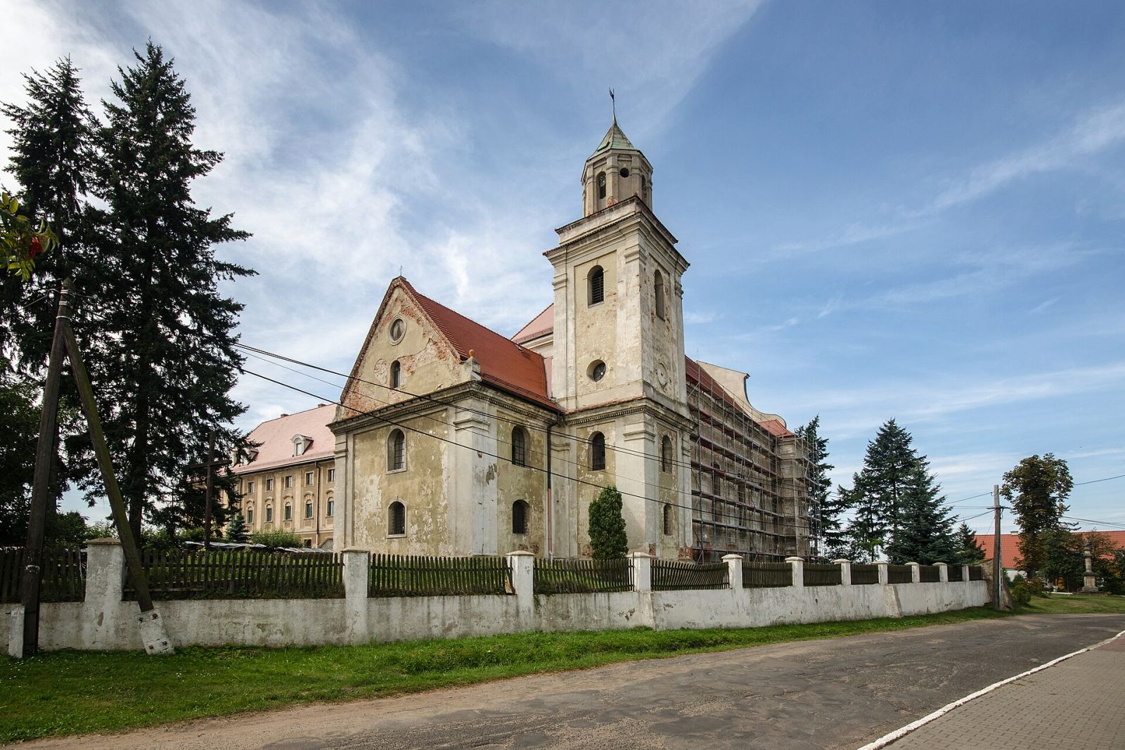 Kościół, ob. parafialny pw. św. Eliasza Proroka, Głębowice