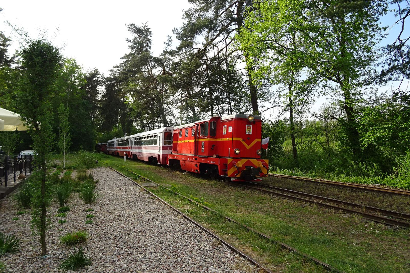 Nałęczowska Kolej Dojazdowa, Drzewce-Kolonia