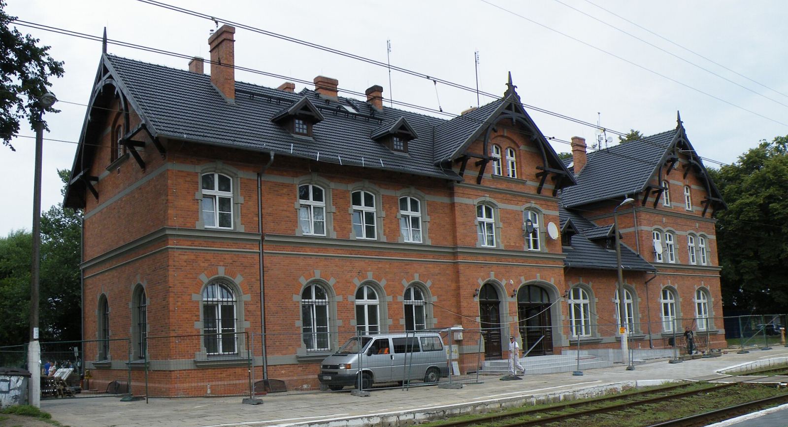 Dworzec kolejowy, Wronki