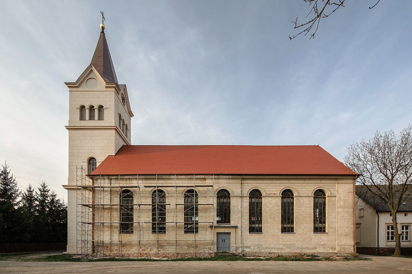 Kościół ewangelicki, ob. rzymskokatolicki filialny pw. św. Antoniego, Barkowo