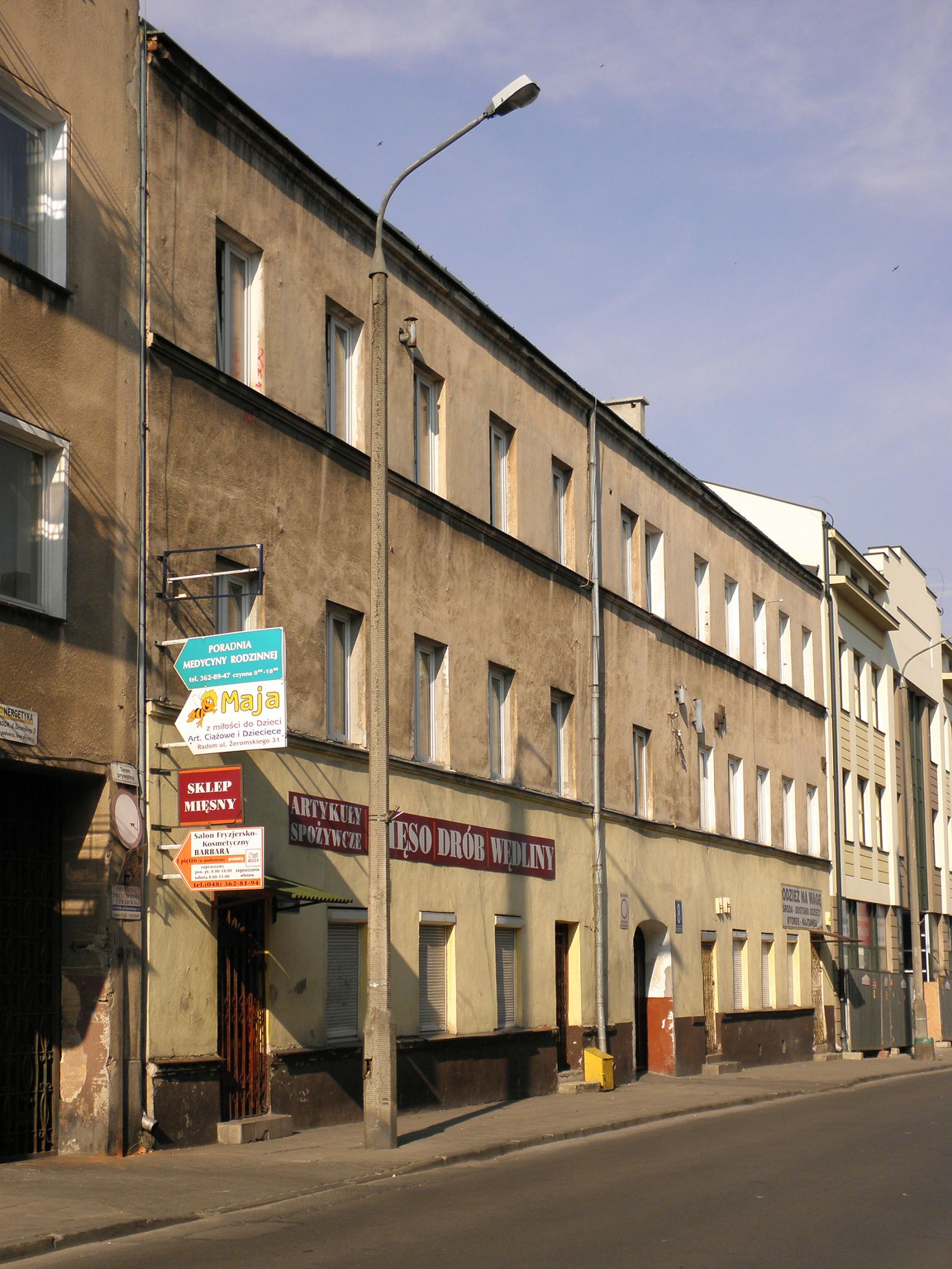 Kamienica, Radom