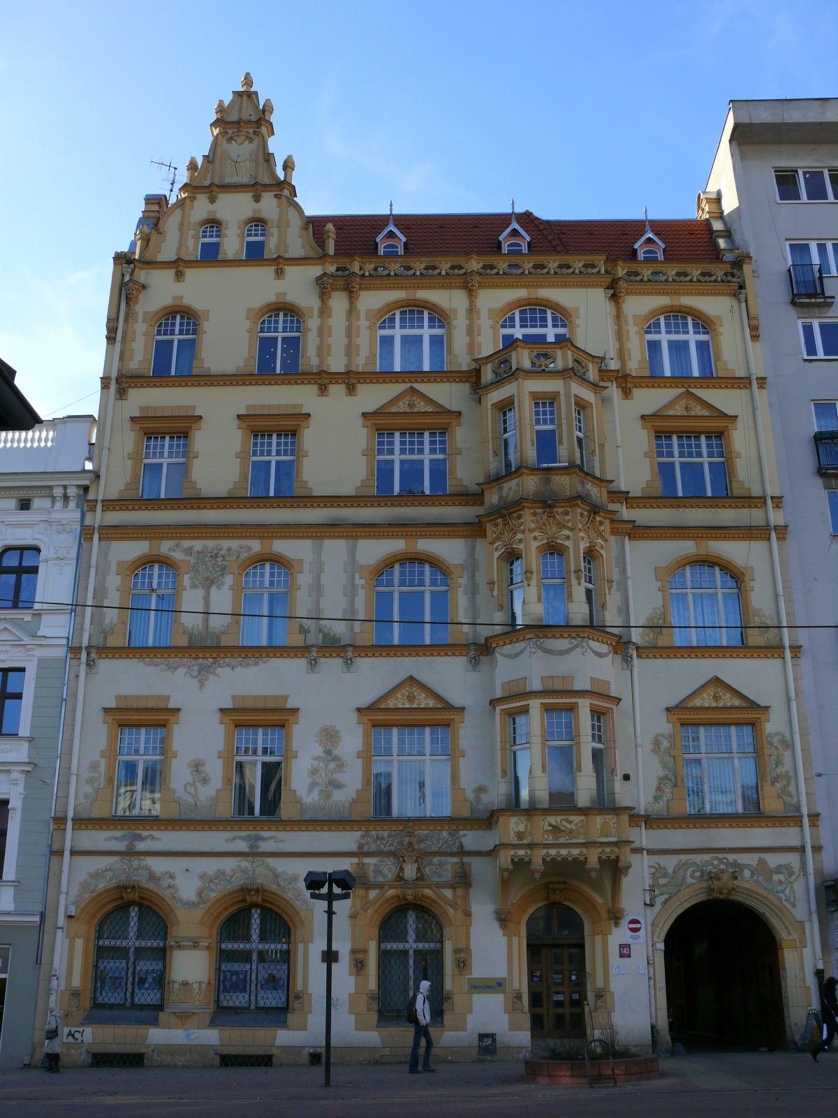 Kamienica z oficyną południową, Łódź