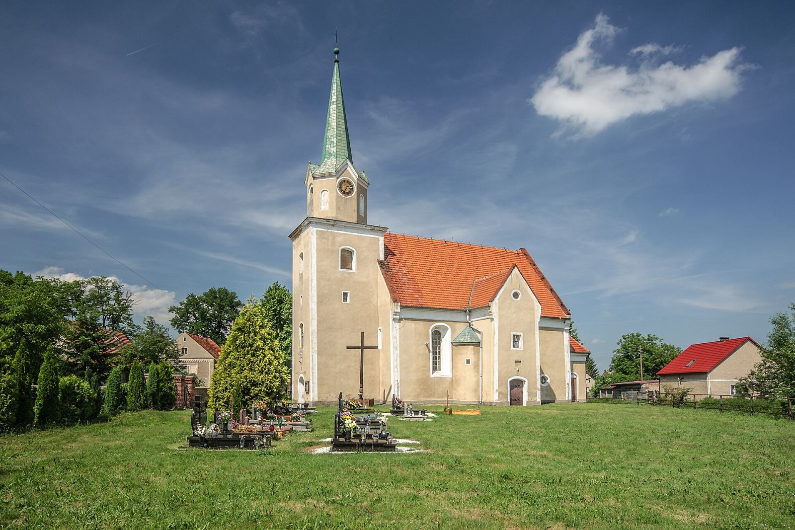 Kościół dworski, ob. rzymskokatolicki filialny pw. Matki Bożej Bolesnej, Świątniki