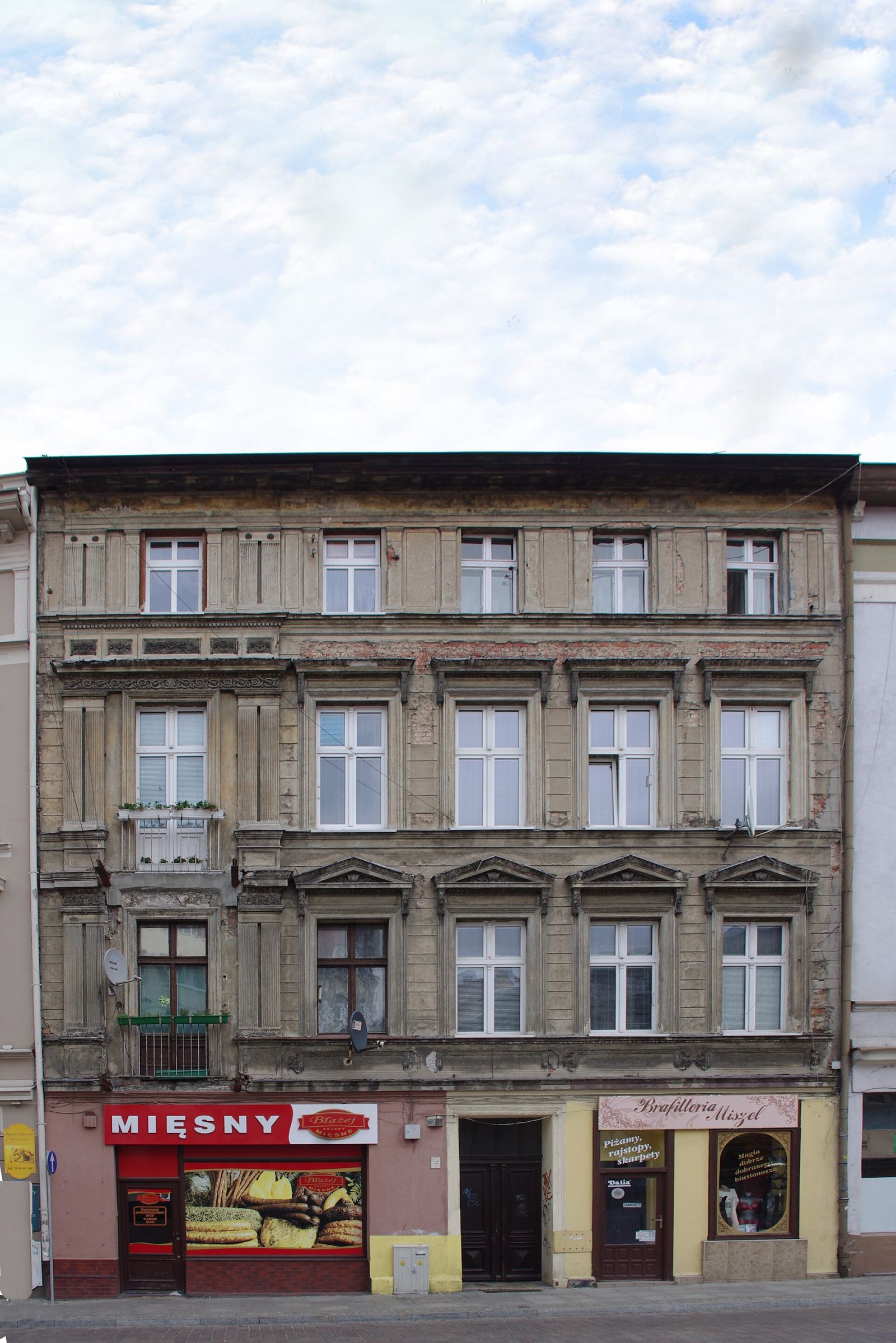 Elewacja frontowa, Bydgoszcz