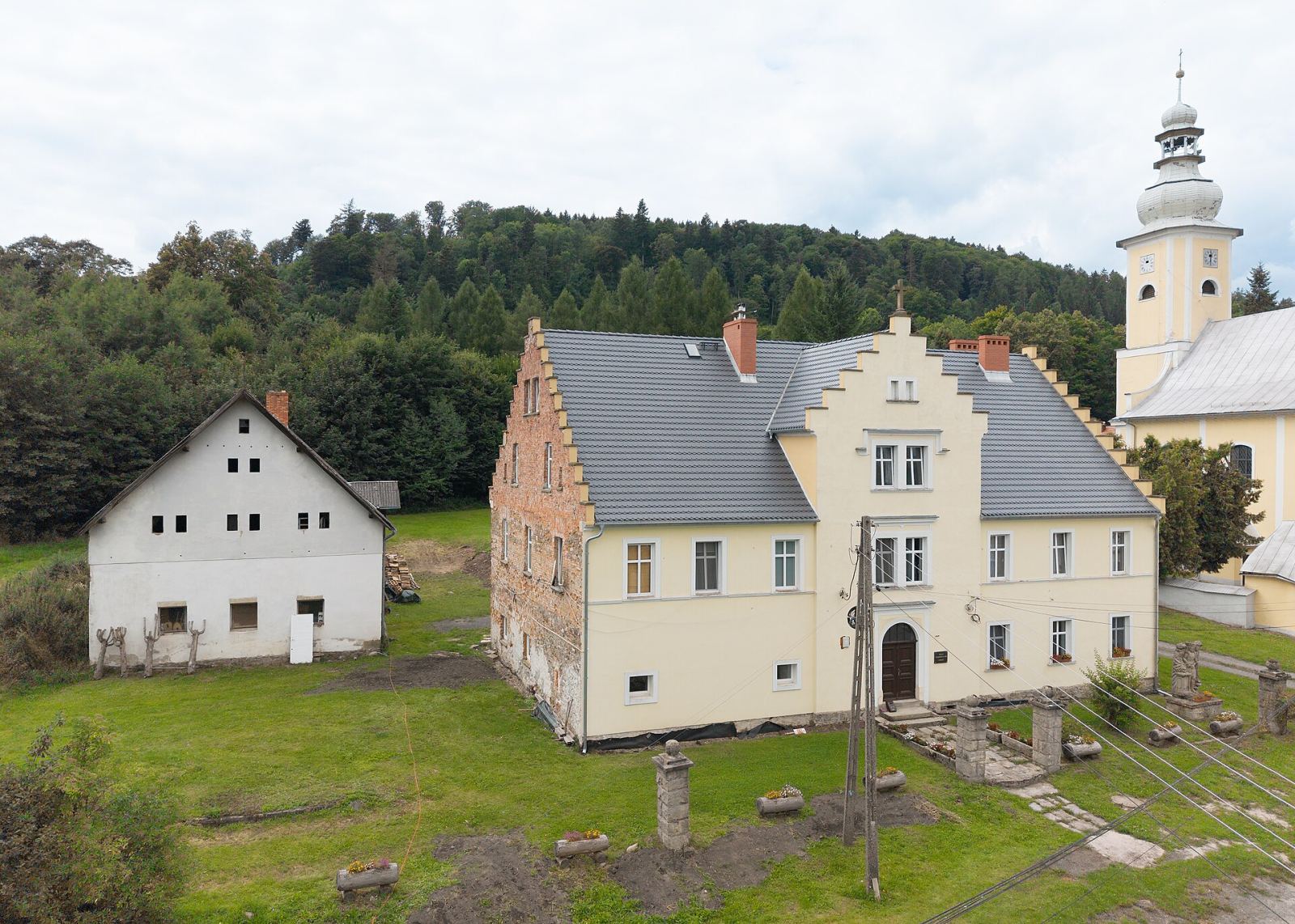 Zespół plebanii, Różanka