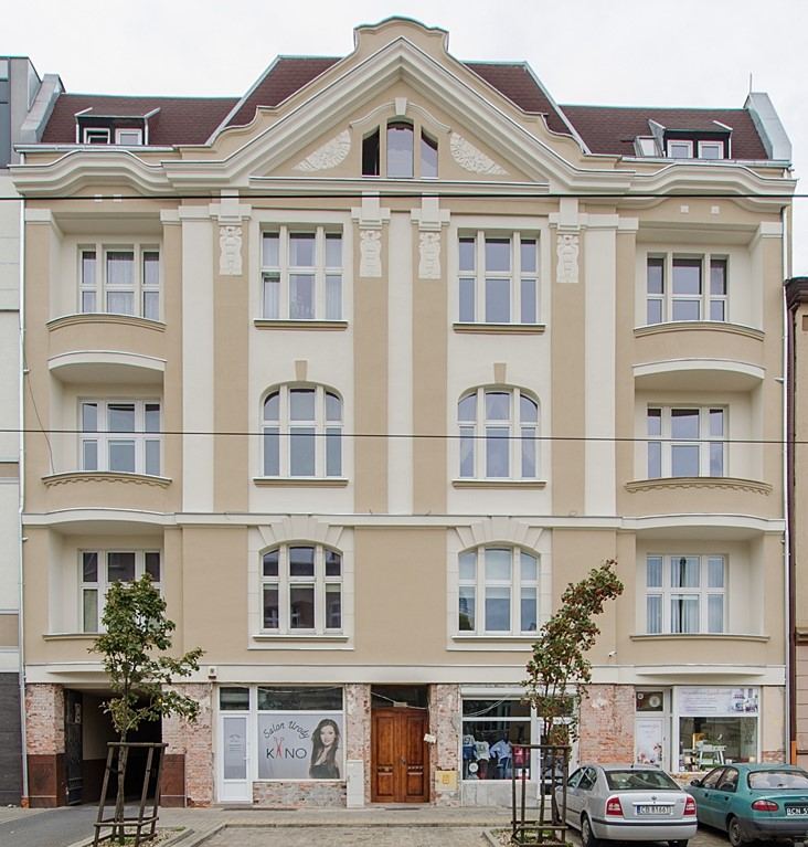 Elewacja frontowa, Bydgoszcz
