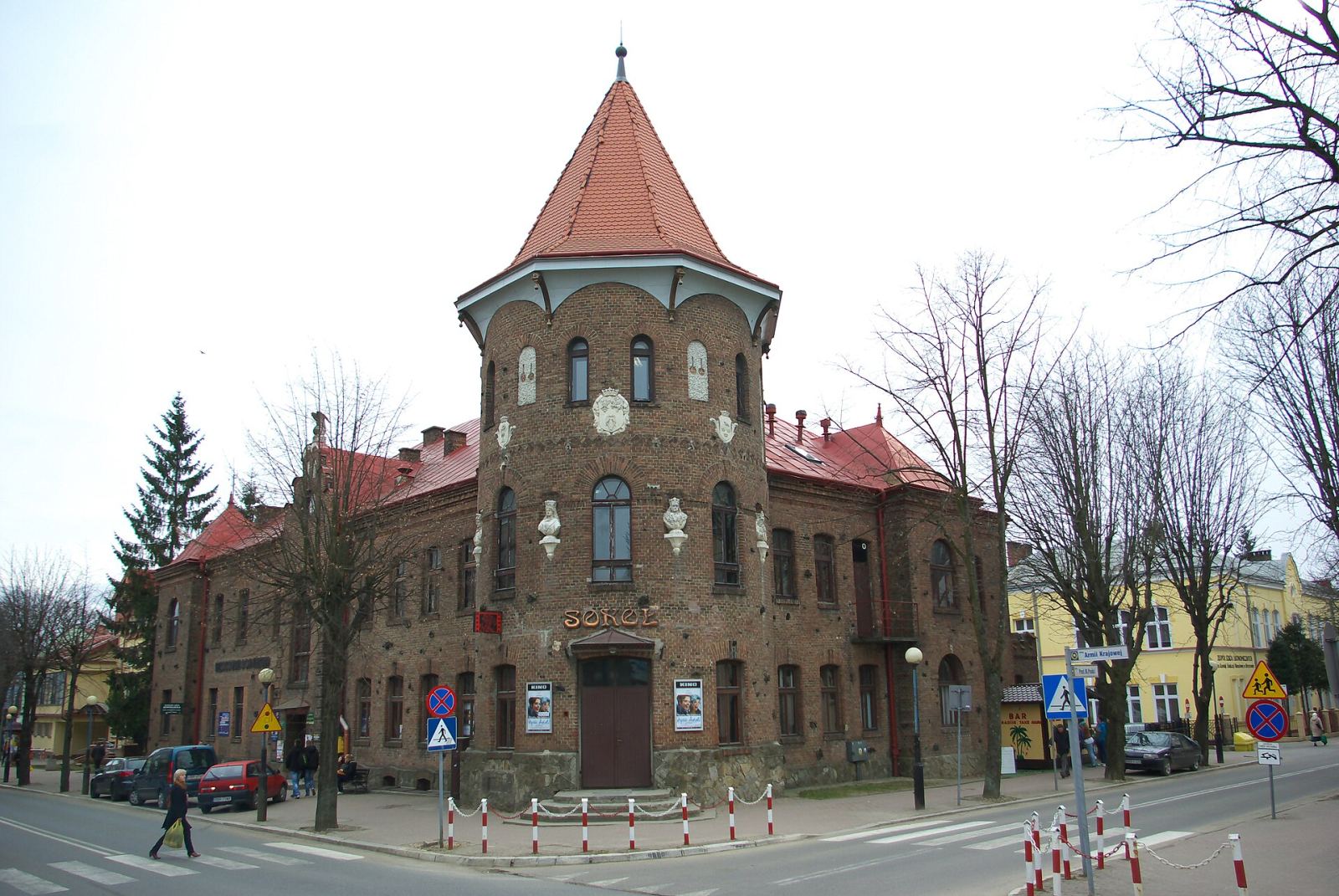 Budynek Towarzystwa Gimnastycznego Sokół, ob. ośrodek kultury, Brzozów