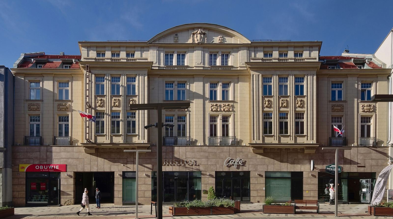 Hotel Sanssouci, ob. Bristol, Bytom
