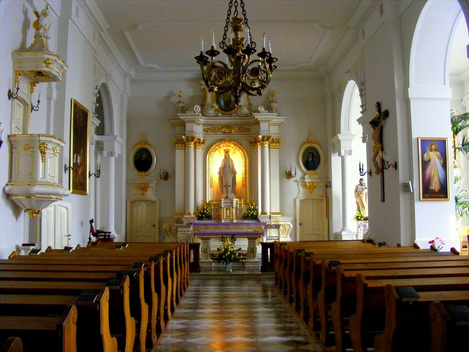 Klasztor z kaplicą, ob. kościół pw. św. Kazimierza, Warszawa